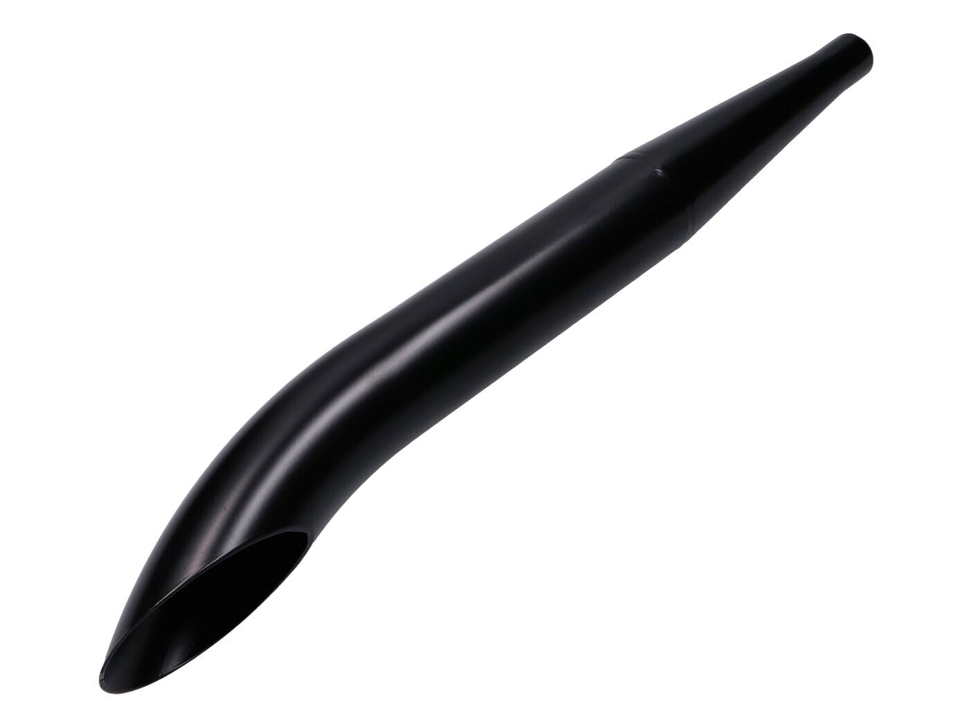 Pot d'échappement Swiing Sidepipe 28/60mm noir Cyclomoteur