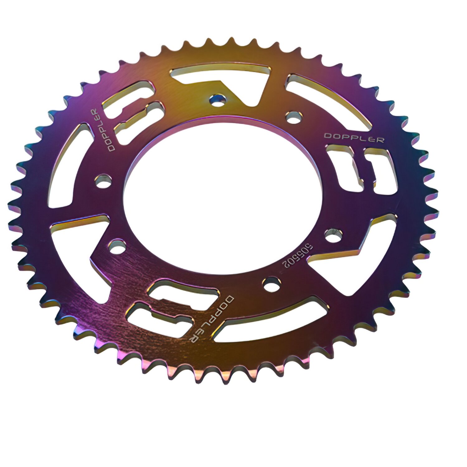 Couronne 53 Dents - 420 Doppler Alu CNC Néochrome Derbi DRD Pro