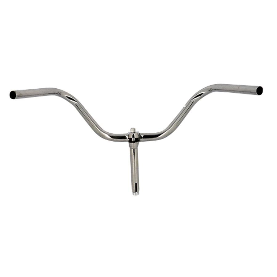 Guidon et potence chromé Solex 3800