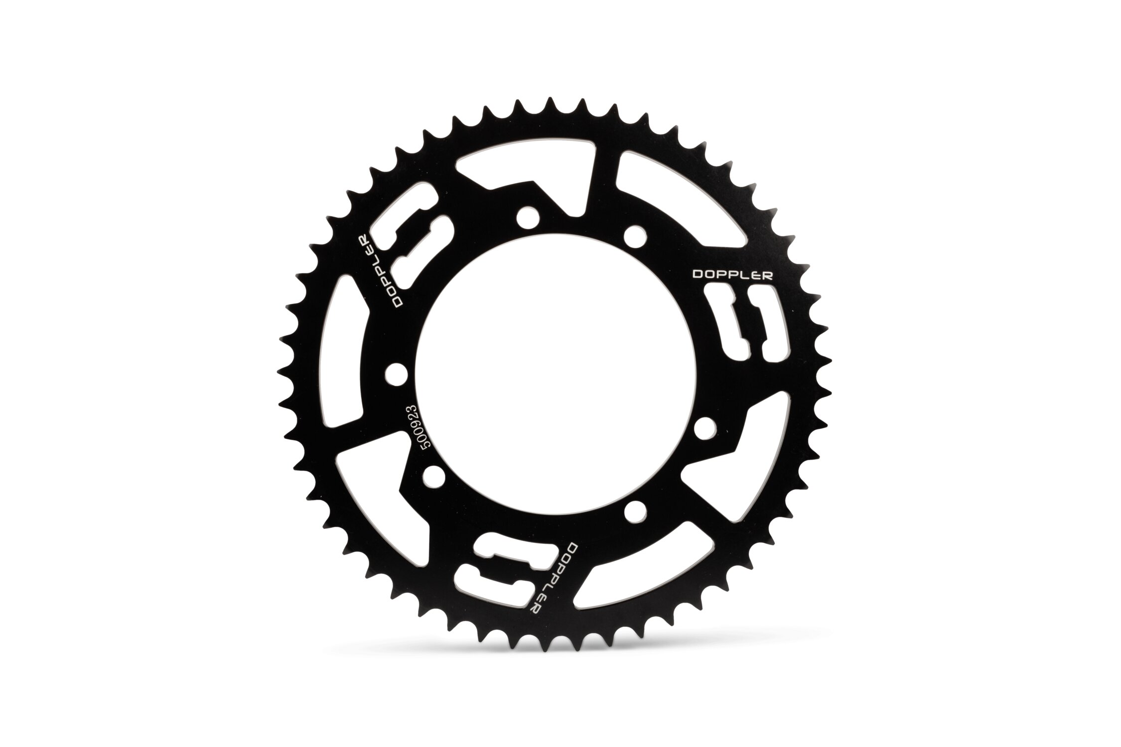 Couronne 53 dents - 428 Doppler alu CNC Noir Sherco Enduro 50