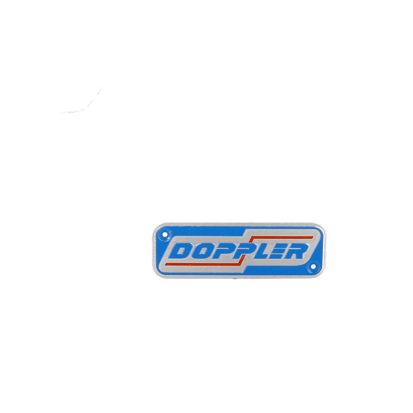 Emblème logo Doppler Vintage pour échappement ER1/S3R 120x40mm