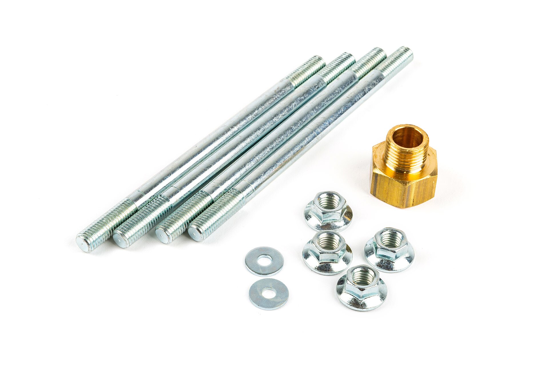 Kit goujons 120mm et écrous Malossi + vis de purge Derbi Euro 3