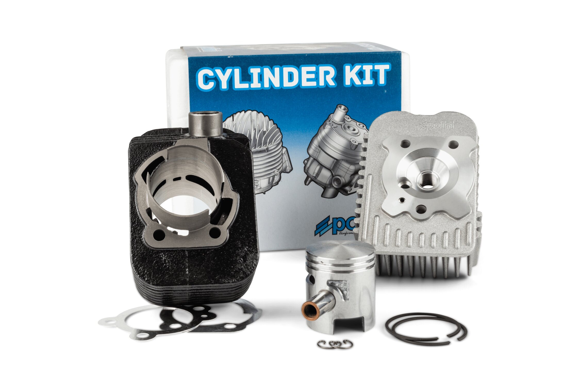 Kit cylindre Polini Racing 65 axe 12mm Piaggio Ciao