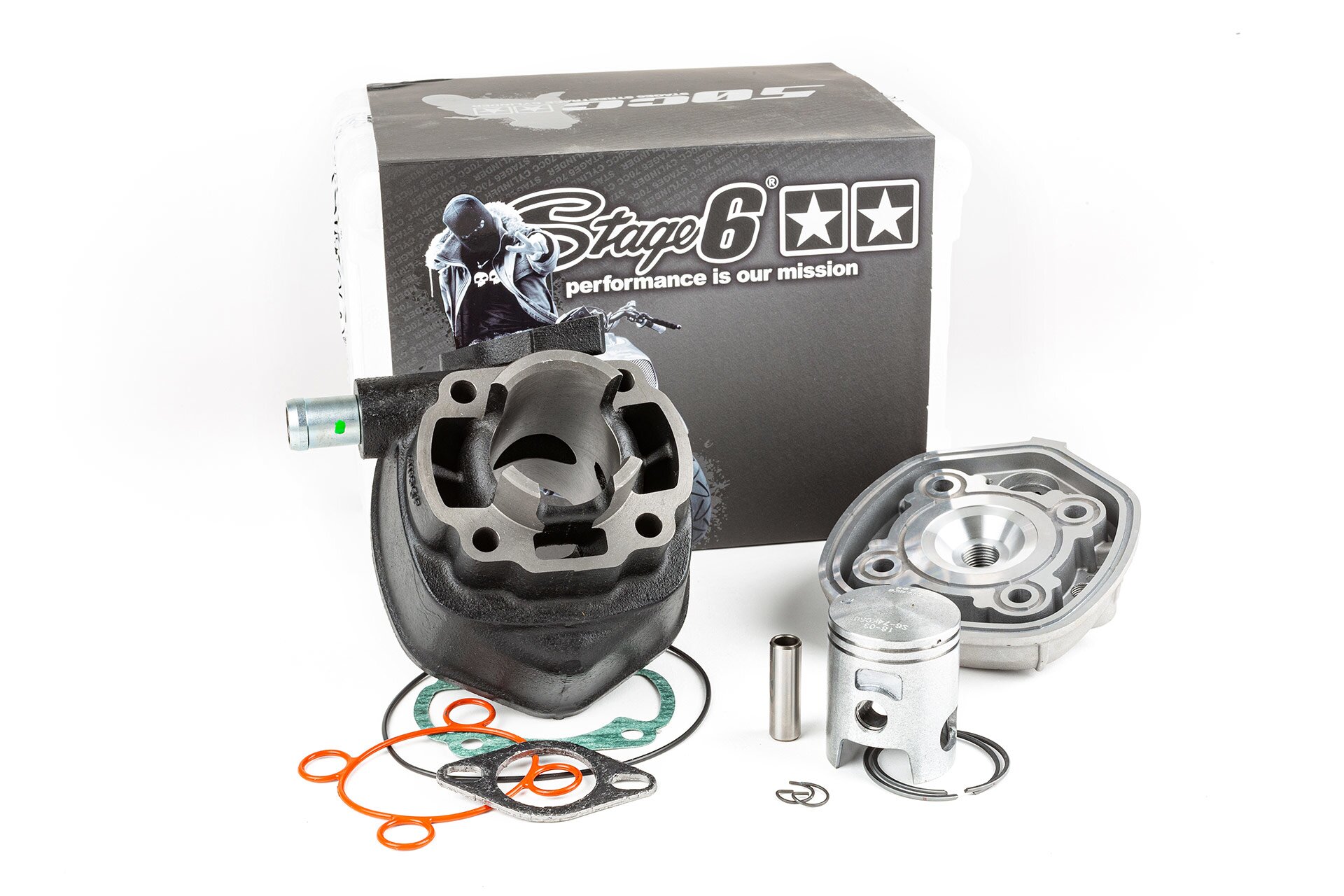 Kit cylindre Stage6 StreetRace 50 Fonte MBK Nitro