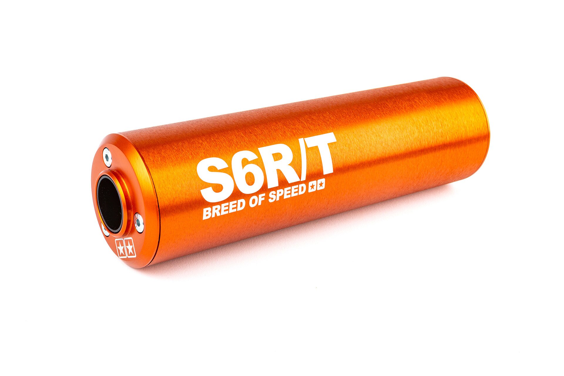 Silencieux d'échappement Stage6 R/T 80 - 100 droit orange