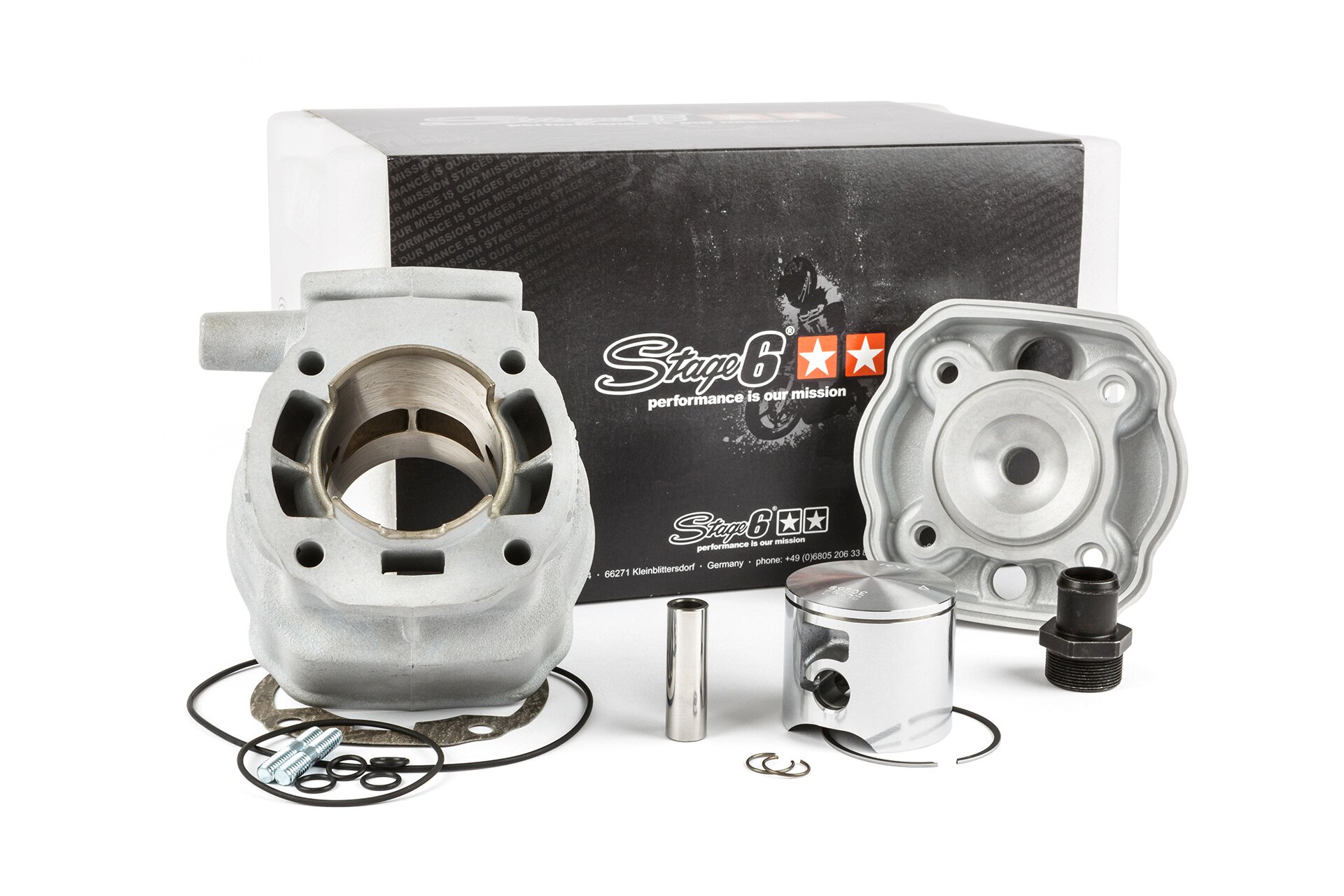 Kit cylindre Stage6 BigRacing 77 Derbi Euro 2