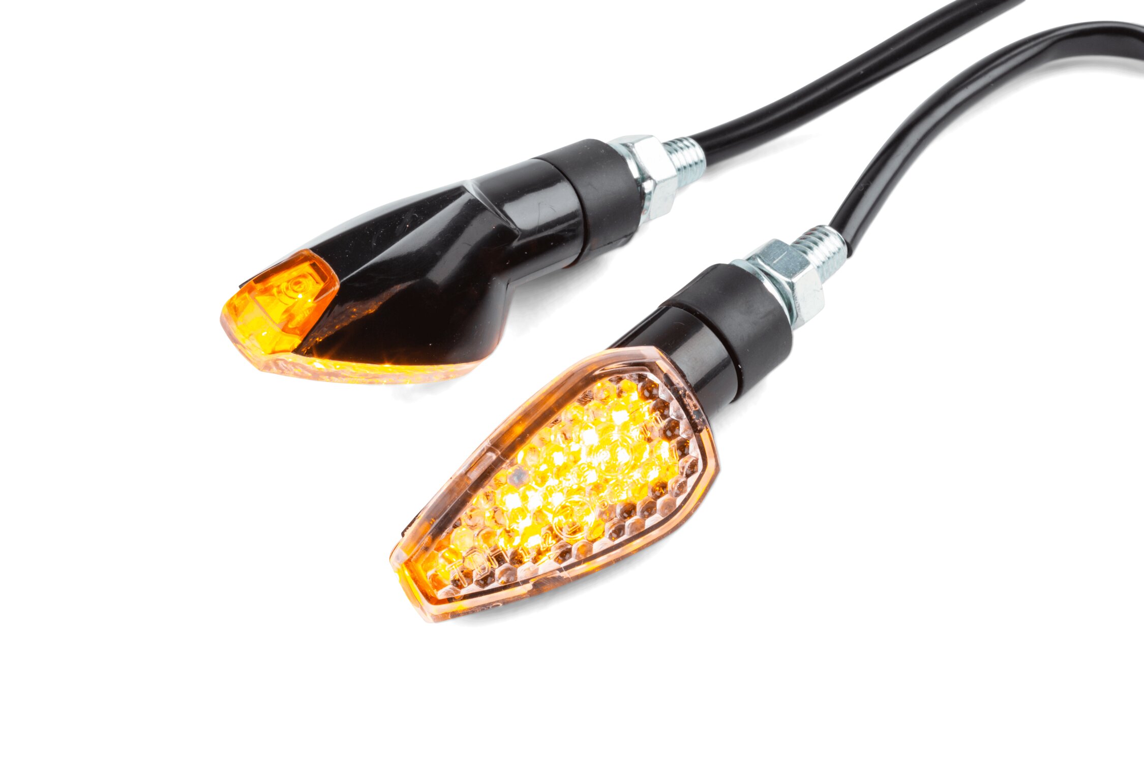 Clignotants LED Indicator noir / transparent