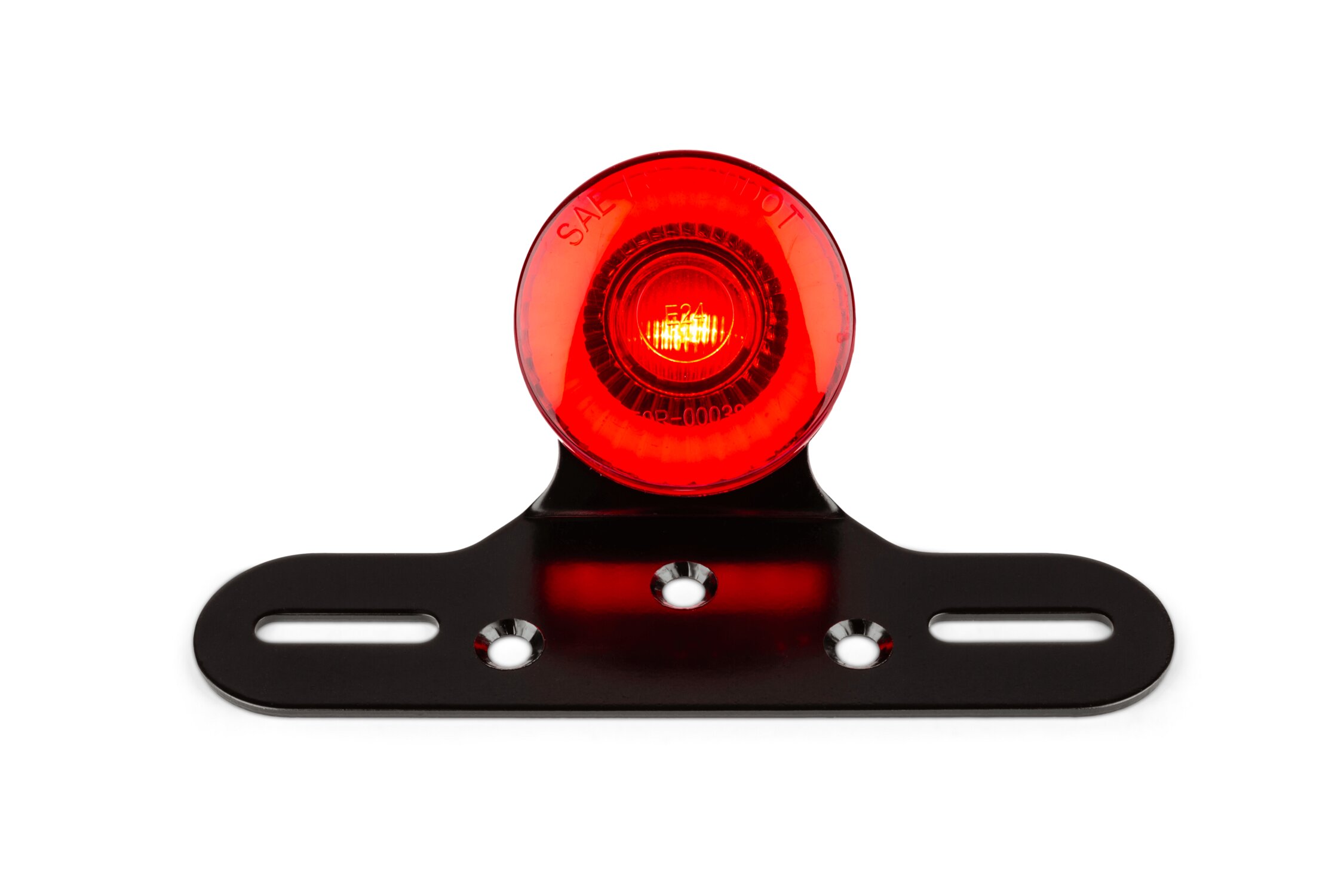 Feu arrière LED Circular Rouge avec support de plaque