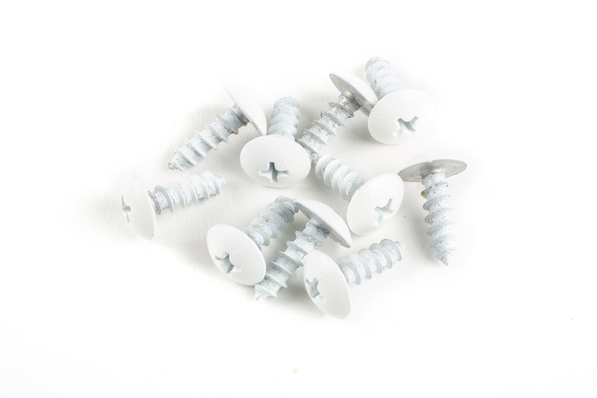 Kit vis carénage M5x12 alu blanc (10pcs)