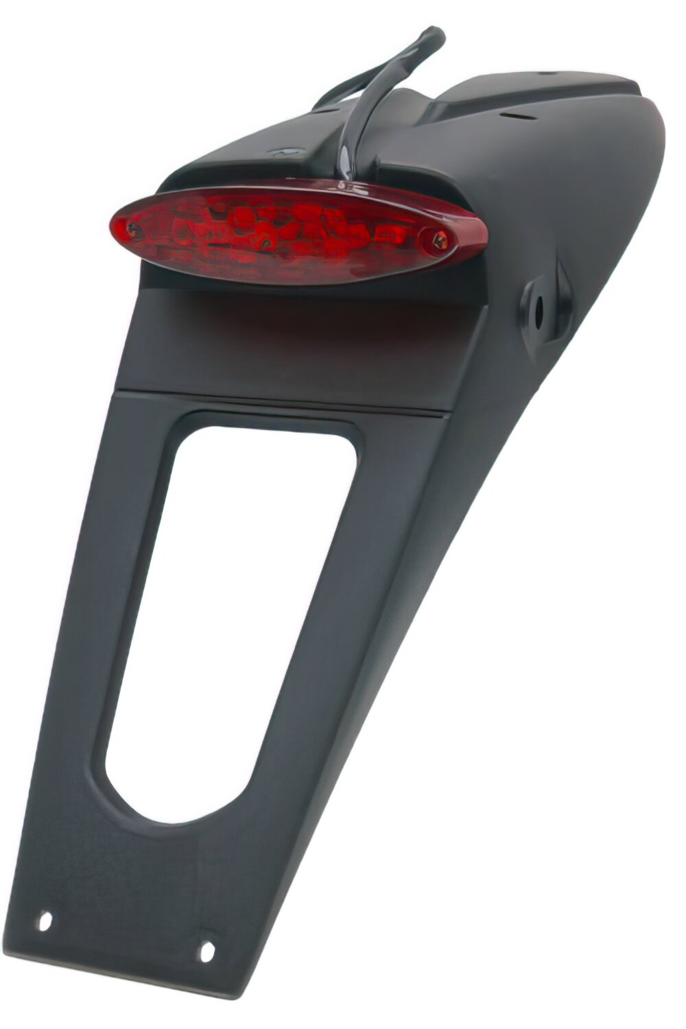 Support de plaque avec feu arrière à Led rouge Moto Supermotard