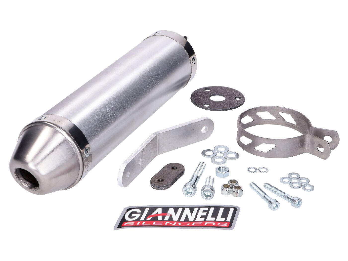 Silencieux Giannelli Street Alu Derbi DRD Edition SM 2003 - 2007