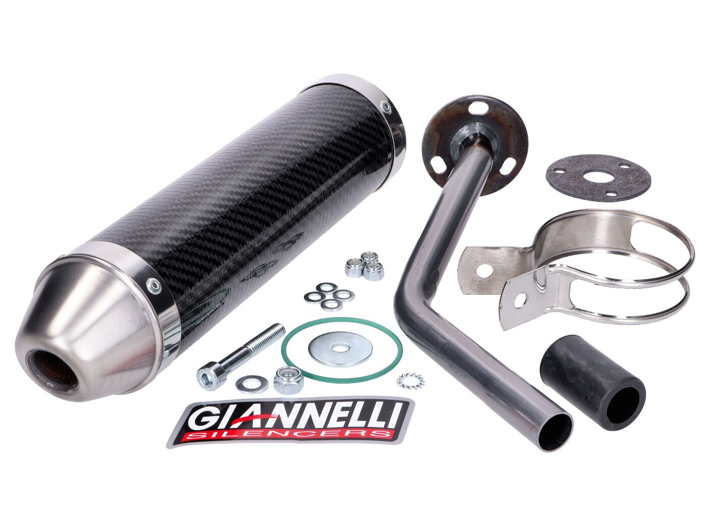 Silencieux Giannelli Enduro Carbone Aprilia RX 50 1999 - 2004