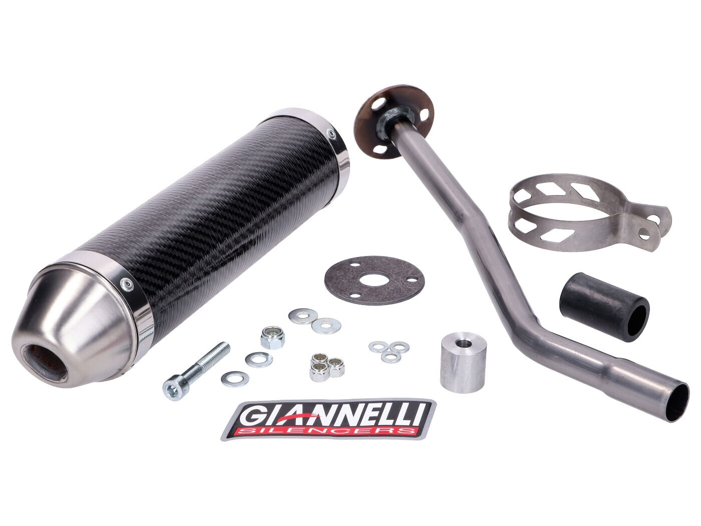 Silencieux Giannelli Enduro Carbone Derbi Senda