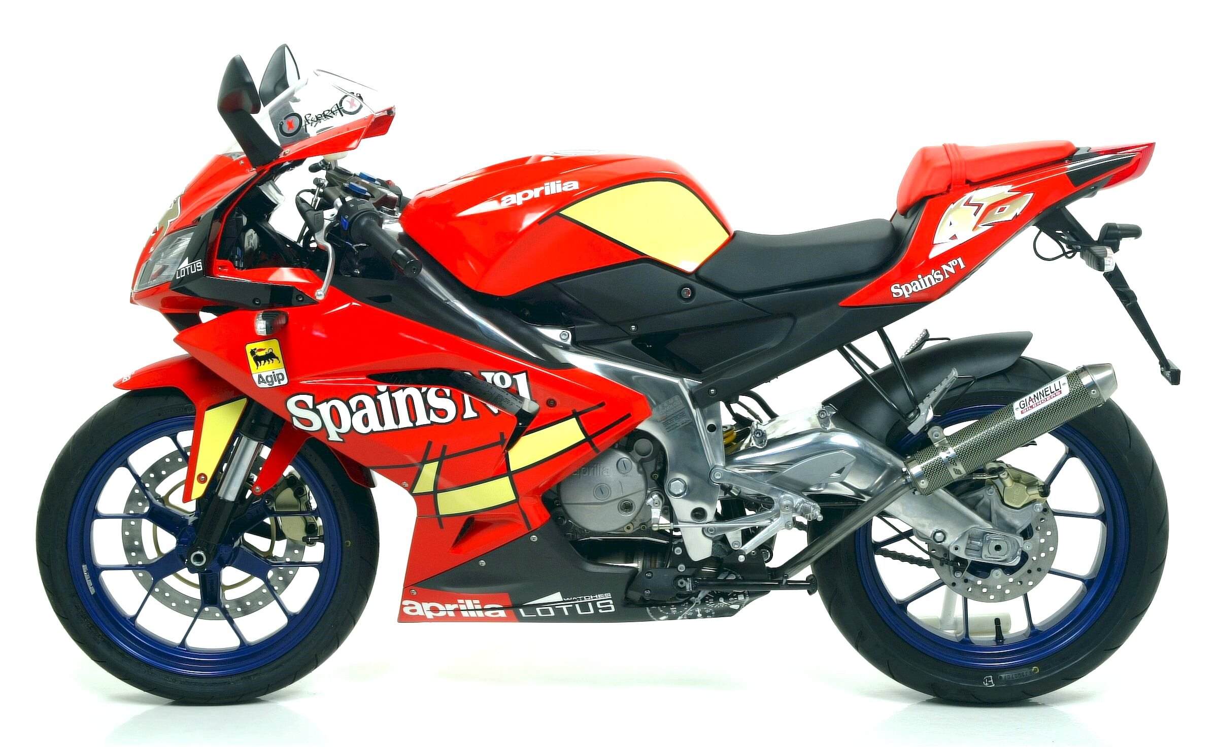 Corps d'échappement Giannelli Street Aprilia RS 125 2 temps 1999 - 2007