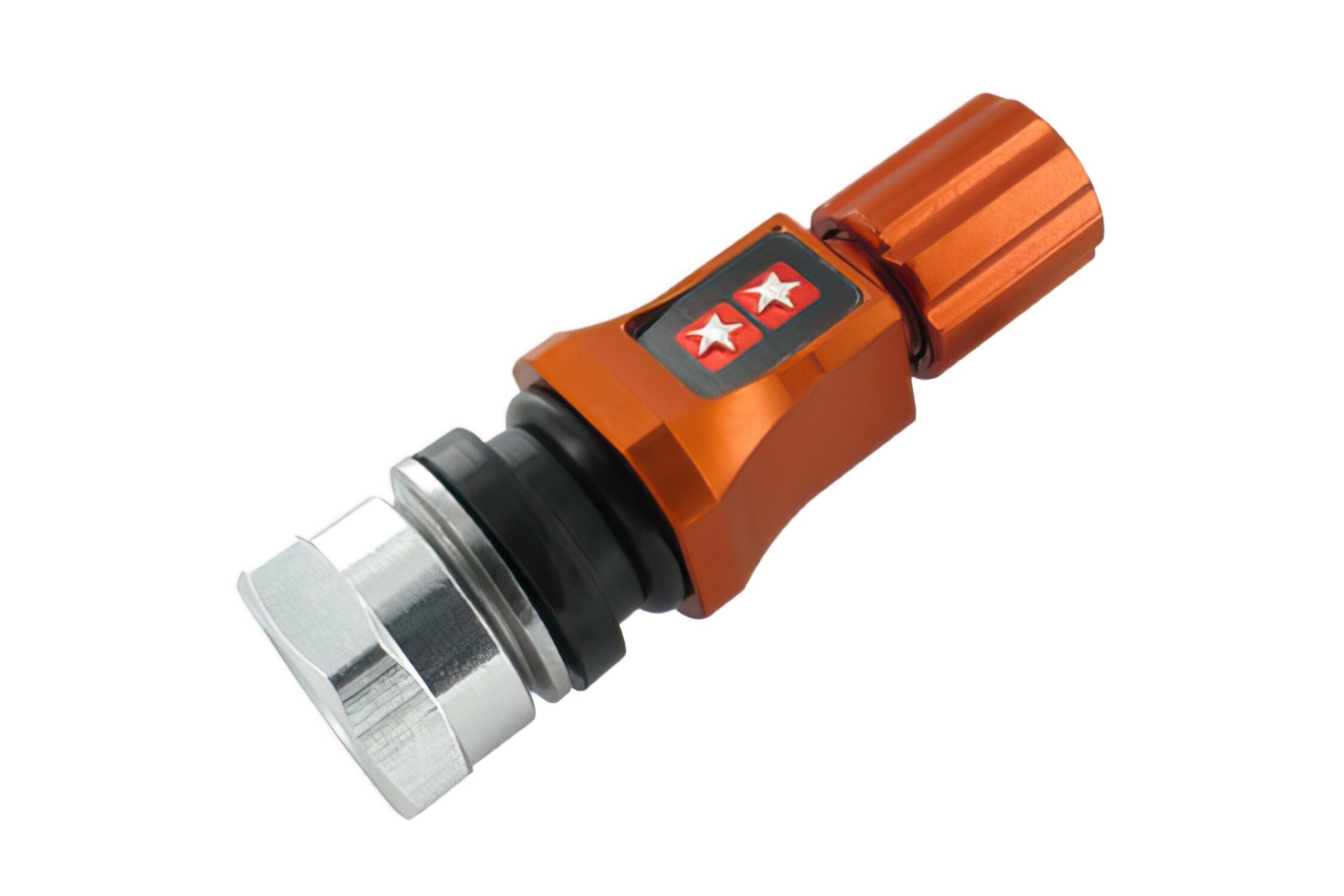 Valve de pneu complète CNC orange Stage6