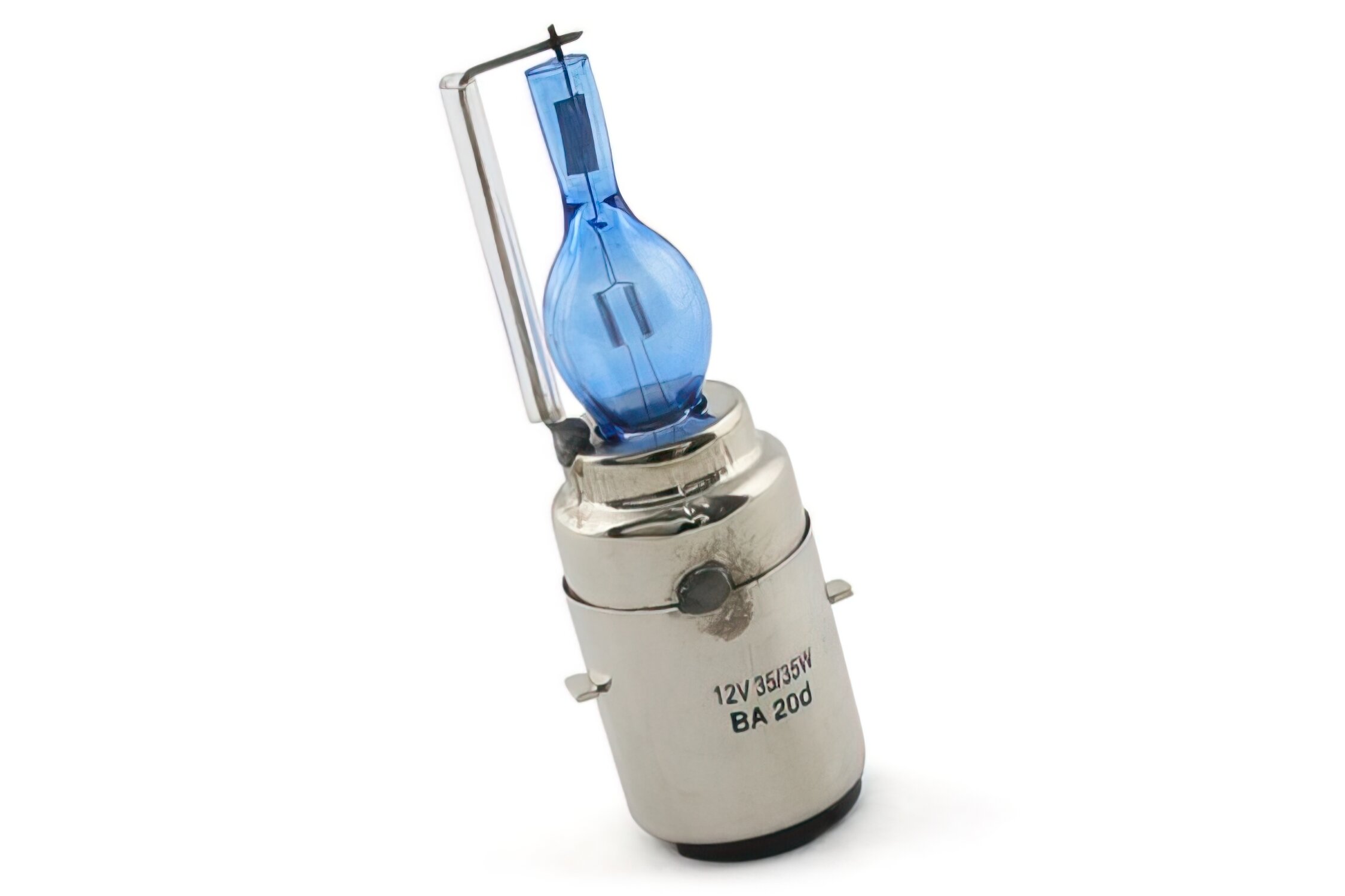 Ampoule de phare BA20D - 12V35W Bleu