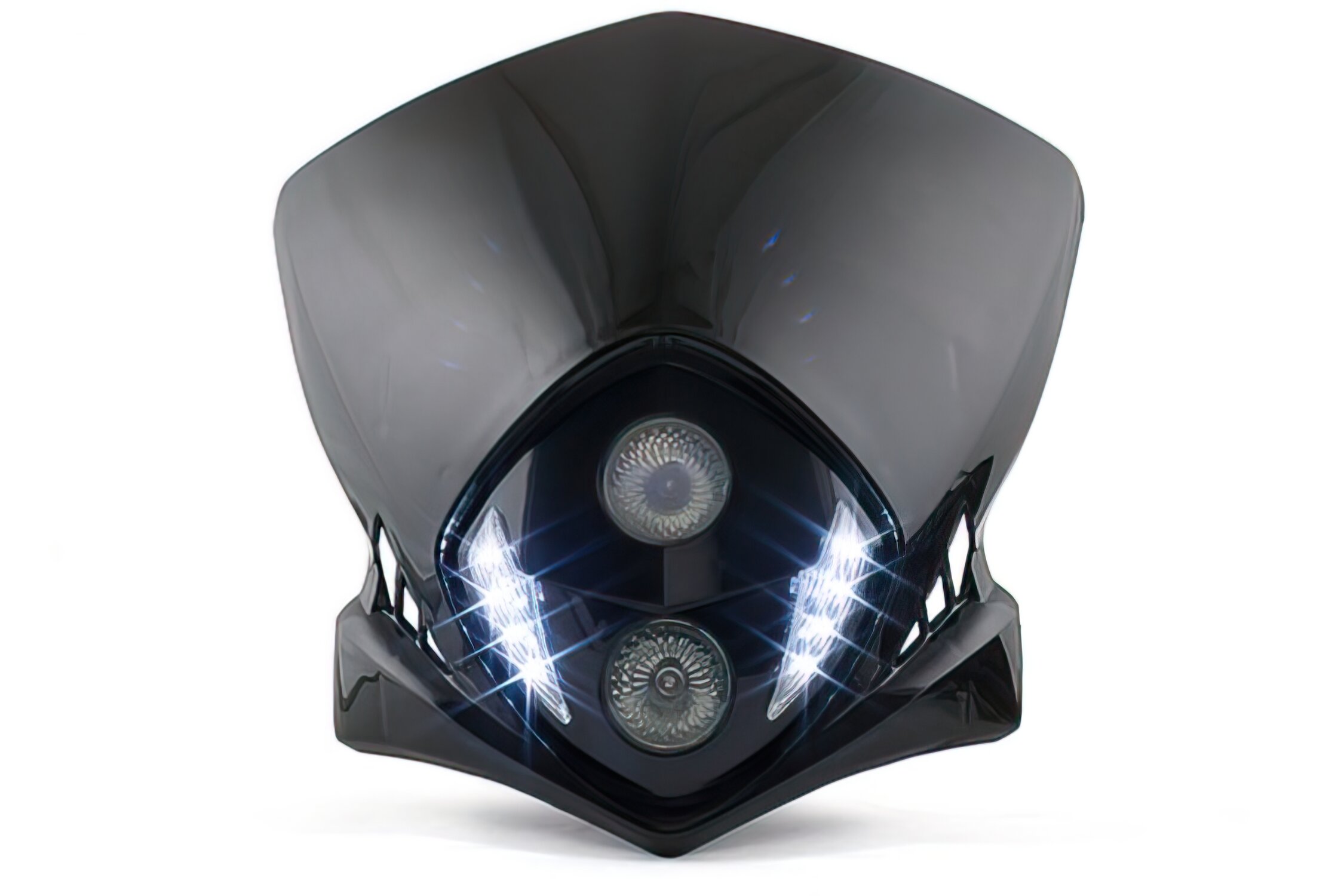 Plaque phare LED Enduro Duke Noir