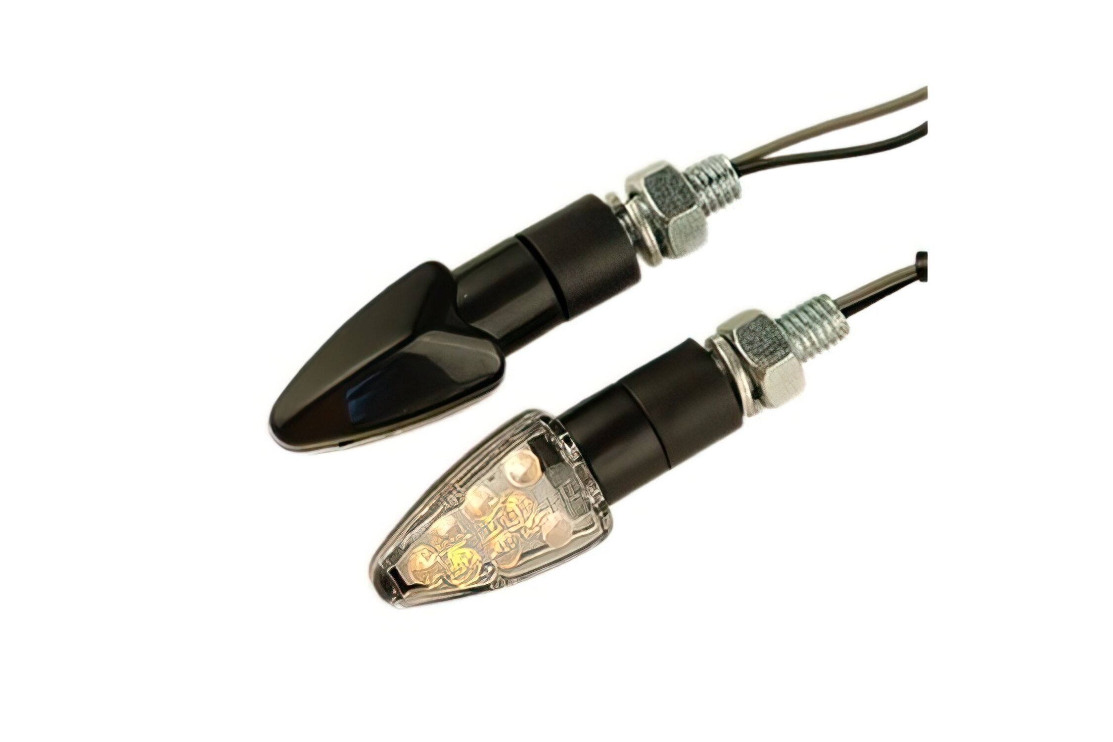 Clignotants Led Mini Winker Noir / Transparent